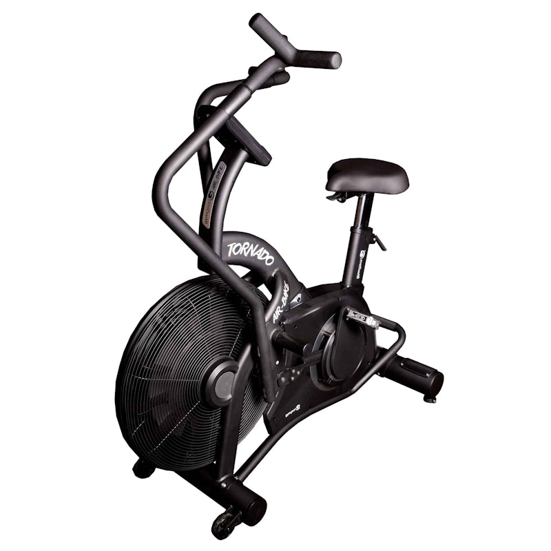 GymGear Tornado Airbike (Black Edition) - Heavy Duty Exercise Bike