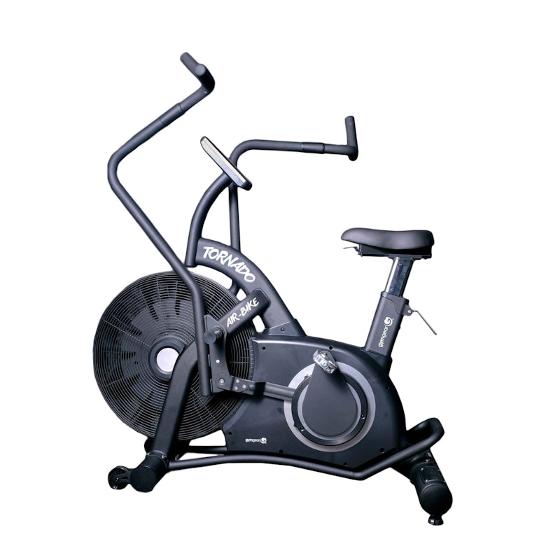 GymGear Tornado Airbike (Black Edition) - Heavy Duty Exercise Bike