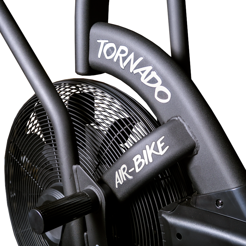 GymGear Tornado Airbike (Black Edition) - Heavy Duty Exercise Bike