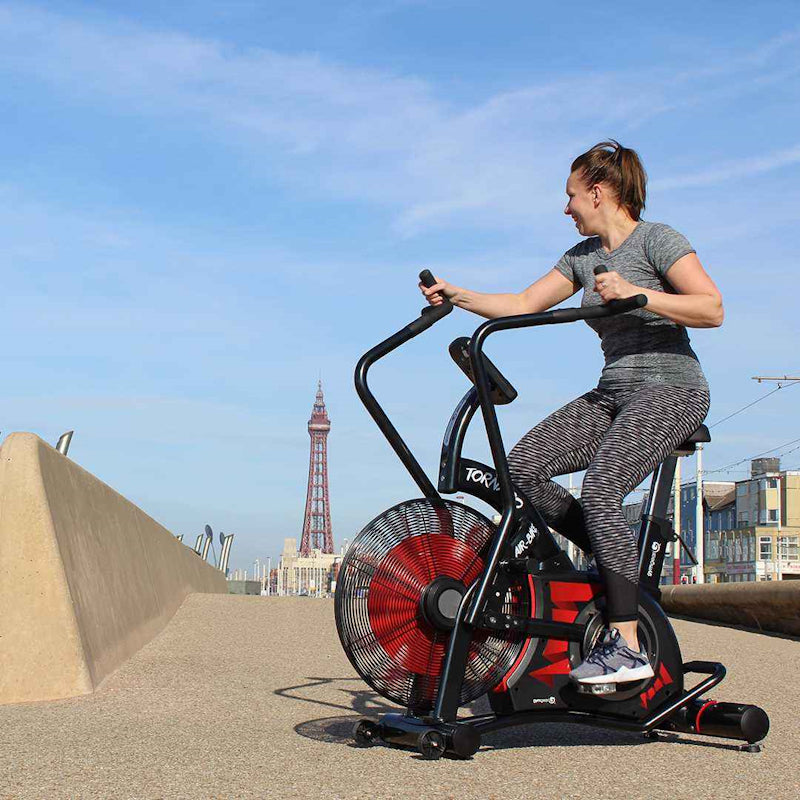 GymGear Tornado Airbike - Heavy Duty Exercise Bike
